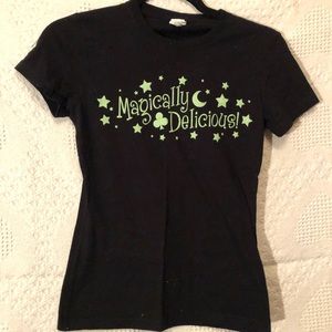 St. Pattys Day top, magically delicious graphic t